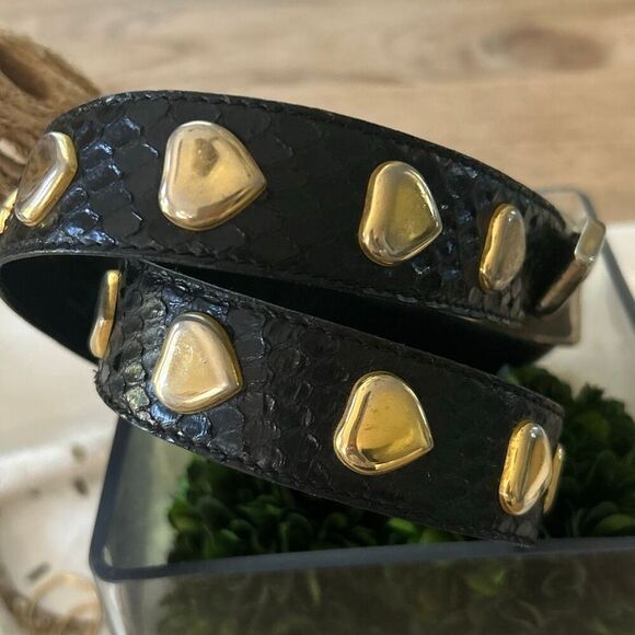Vintage bohemian beaded belt. main image 4